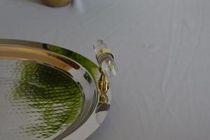 Bandeja Decorativa Clásica, Acero Inoxidable de Primera Calidad con Acabado Espejo, Apta para Lavavajillas, Bandeja de Diseño para Restaurante - Product Image 4