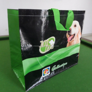 PP Woven Handled Shopping <b>Bag</b> with U-<b>Piping</b> Construction and Customized Color - Product Image 3
