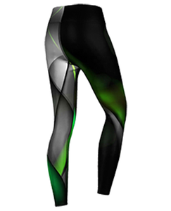 กางเกงรัดรูปสำหรับใส่วิ่งและออกกำลังกายกางเกงโยคะพิมพ์ลายซับลิเมชันสำหรับวิ่งและยิม - Product Image 3