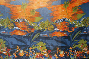 Imprimé mer Dernier design robe de plage paréo imprimé tie dye 100% coton sarong - Product Image 2