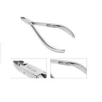 Pince à cuticules professionnelle style Nghia, modèle D-01 JAW 12, 14, 16, en acier inoxydable, fabriquée par Life Care