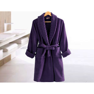 Peignoir en microcoton teint uni Dobby MS MS0007 100% Coton Séchage rapide Compressé Jetable Meilleur prix Vente en gros - Product Image 6