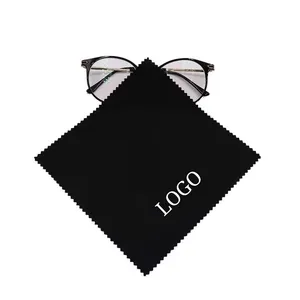 定制印花超细纤维镜片眼镜眼镜清洁布