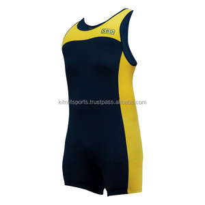 Singlet de Lucha Reversible Rojo y Azul Sublimado para Mujer - Product Image 6