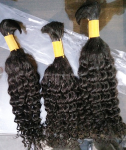 Cabello humano Remy indio crudo con cutícula alineada DE LA India - Product Image 4