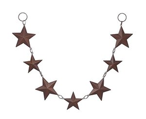 Guirnalda de estrellas de metal para la decoración de la pared del hogar - Product Image 2