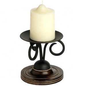 Decoración de boda, mesa de cena, decoración superior, soporte de vela de Metal, soporte de vela de alta calidad, gran oferta, soporte de vela de Pilar - Product Image 1