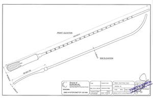 Sims Hysterometer uterino sonido para la medición - Product Image 2