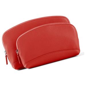 <b>Toiletries</b> <b>Leather</b> Makeup <b>Bag</b> Cosmetic Pouch for Women Accessories - Product Image 1