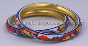 Brazalete de latón de alta calidad de estilo único con diseño de flores - Product Image 3