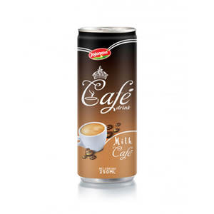Bebida de café con leche, café helado, lata de aluminio de 180ml, proveedores de bebidas de café de Vietnam - Product Image 1
