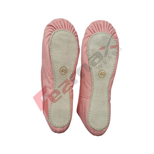 รองเท้าเต้นสำหรับผู้หญิง/เด็ก,รองเท้าบัลเล่ต์ผ้าแคนวาสส้นเตี้ย - Product Image 3