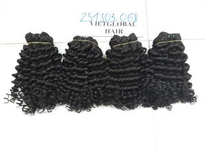 Prix d'usine de trame liée à la main d'extension de cheveux Remy vietnamiens vierges crus - Product Image 2