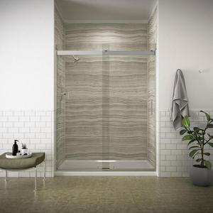 Boîte de <span class=keywords><strong>douche</strong></span> transparente/porte de <span class=keywords><strong>douche</strong></span>, verre trempé de qualité supérieure salle de bains, sans cadre, étuis en bois, emballage Morden - Product Image 2