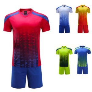 Uniforme de Fútbol Sublimado Personalizado de Alta Calidad, Unisex para Adultos, Diseño Personalizado <span class=keywords><strong>2022</strong></span>, Tiempo de Entrega de Muestra de 7 Días, Ropa Deportiva - Product Image 3