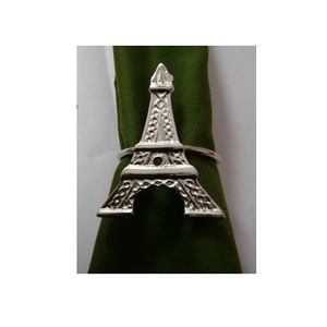 Fabuloso diseño hogar cena Mesa decoración servilletero hebilla primera calidad Metal servilletero para proveedores al por mayor - Product Image 1