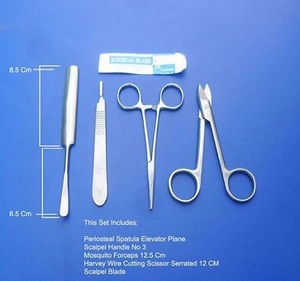 Ensemble d'instruments chirurgicaux VMMC, pinces jetables, manuel, acier inoxydable, bonne qualité, CE - Product Image 2