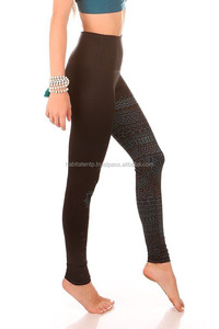 2022 femmes taille haute Performance Leggings en gros échantillon gratuit Fitness Yoga vêtements de sport avec décoration And1 - Product Image 4