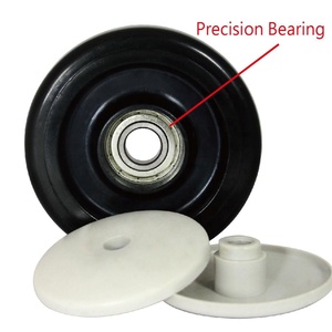 CCE Caster 4 pulgadas BANCO DE Nylon rueda carro rueda placa - Product Image 6