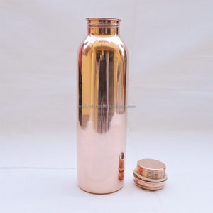Smooth Shining Finished <b>Copper</b> <b>Bottle</b> for Home Hotel Office Use - Product Image 3