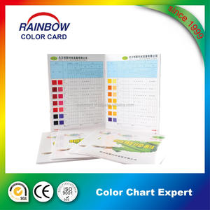 Custom Printed Decoration Paint Color Card Factory Price OEM Books - Product Image 3