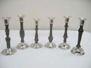 ชุดเชิงเทียน3ชิ้นสำหรับตกแต่ง - Product Image 2