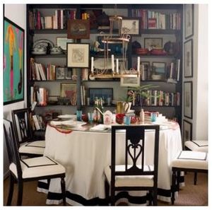 Nappe ronde en lin blanc pour hôtel de luxe - Product Image 3