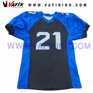 Último Modelo de Camiseta de Fútbol Americano para Adultos de Alta Calidad, Manga Larga, Sublimación Personalizada, Tallas Grandes, Secado Rápido, Uniformes Transpirables - Product Image 5