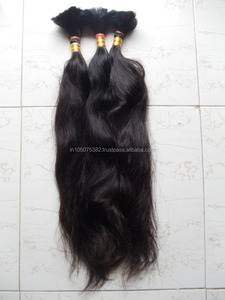 ผมชาวอินเดียแบบไม่ผ่านกระบวนการผมตรงผมคนจำนวนมากสำหรับผมเปีย - Product Image 4