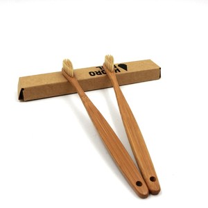 Brosse à dents en bambou organique/brosse à dents amicale - Product Image 3