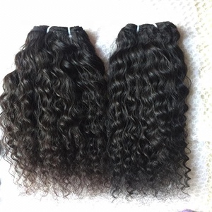 Grado 8A 9A 10A Extensiones de cabello indio Remy peruano de doble cara Estilo rizado italiano negro natural 10 piezas Encaje HD sin procesar - Product Image 5