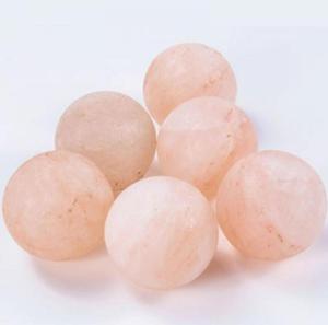 Himalayan Salt Ball Shape Massage Stone - Product Image 2