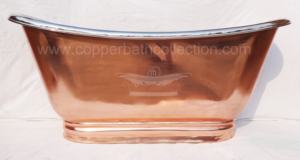 Baignoires en cuivre nickel baignoire de trempage sur pied 100% baignoires et bains à remous en cuivre pur faits à la main solides - Product Image 2