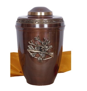 URNA DE CREMACIÓN EUROPEA DE LATÓN URNA SUMINISTROS FUNERARIOS DE METAL URNA DE ALTA CALIDAD PARA CENIZAS HUMANAS - Product Image 6