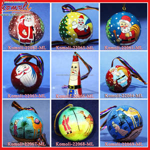 Country Side Personalized Custom Christmas Decoration <b>Ornaments</b> with Names <b>Hand</b> Painted Decor - Product Image 6