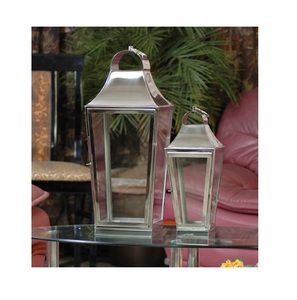 Linternas decorativas hechas de acero inoxidable de alta calidad para el hogar, bodas, decoración de Navidad a granel - Product Image 5