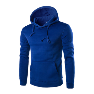 Sweat à capuche en polaire solide personnalisé de haute qualité pour hommes imprimé coton polyester vente en gros propre logo hiver OEM personnalisé coupe-vent - Product Image 6