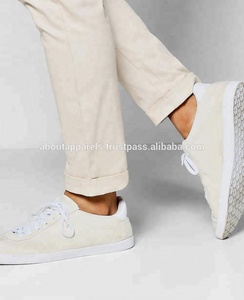 Pantalon de travail Cargo en sergé de coton grande taille en gros ignifuge et respirant avec techniques imprimées de poches latérales - Product Image 3