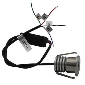 Mini <span class=keywords><strong>spot</strong></span> lumineux led en acier inoxydable, imperméable, pour plafond, éclairage d'<span class=keywords><strong>extérieur</strong></span>, 1/3W, 12V, IP68 <span class=keywords><strong>316</strong></span> - Product Image 5