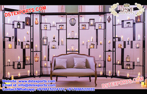 Panneaux de fond de scène de type arche couleur or, exclusifs, pour mariages et événements, décoration de scène Missouri Mississippi - Product Image 4