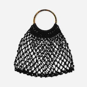 Verano playa bolsa de dama de moda Vintage Macrame bolso Natural Macrame bolso - Product Image 6