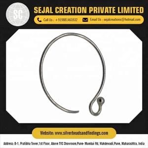 High Quality Silver <b>Jewelry</b> <b>Findings</b> & Components Long Hexagon Hoop-Best Market Price by Manufacturer - Product Image 2