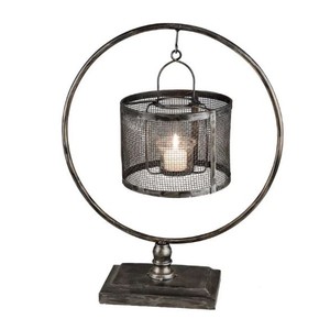 Candelabro de Hierro Puro Negro, Pieza Única con Excelente Calidad y Material a los Mejores Precios - Product Image 1