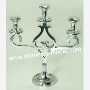 เชิงเทียนสามแขน,เชิงเทียนตกแต่ง - Product Image 3