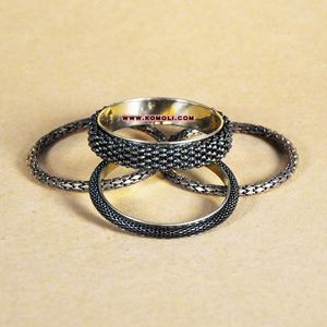 Handmade Intermesh Brass Bangle Metal <b>Cuff</b> <b>Bracelet</b> - Product Image 3