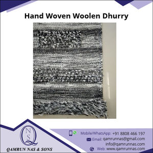 Tapis tissé à poils antidérapants de qualité supérieure fait à la main en laine durable lavable pour la maison et l'hôtel pour la salle de bain de prière - Product Image 4