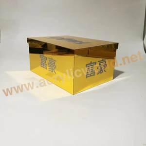 Boîtes à chaussures en acrylique transparentes personnalisées, boîte à chaussures en acrylique - Product Image 5