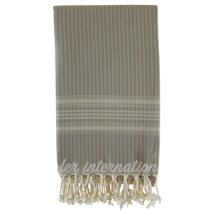 Serviettes turques Lux Herringbone Pestemal, serviettes Hamam Wholesale - Blanket palace collection - Product Image 3