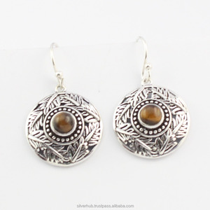 925 Sterling <b>Silver</b> Natural Gemstone <b>Earrings</b> Handmade Jewelry Solid Sterling <b>Silver</b> <b>Dangle</b> <b>Earrings</b> Stone <b>Earring</b> - Product Image 1