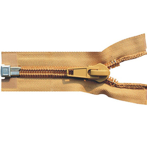 Cierre de Cremallera OZL No.10 de Nylon con Autobloqueo, de Extremo Abierto, 100 mm de Longitud, para Zapatos, Textiles del Hogar, Almohadas y Colchones - Modelo GMA - Product Image 1